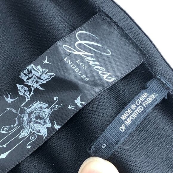 Guess Beige & Black Lace Strapless Mini Dress size 3 ~XS - Picture 5 of 16